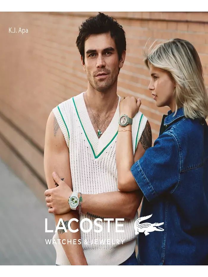 Женские часы LC33 с зеленым силиконовым ремешком, 40 мм Lacoste — изображение 12 из 13