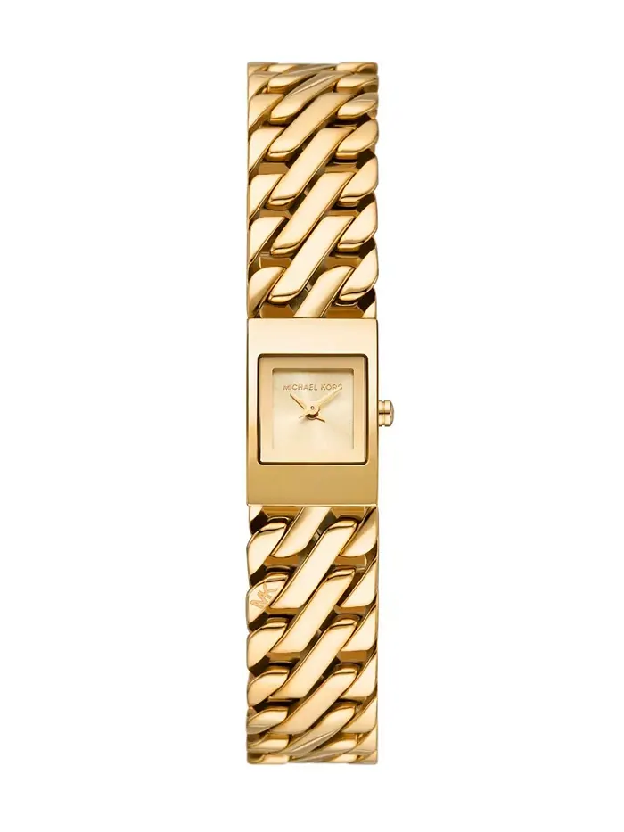 Женские часы Darrington из нержавеющей стали с золотистым покрытием, 14 мм Michael Kors — изображение 1 из 5