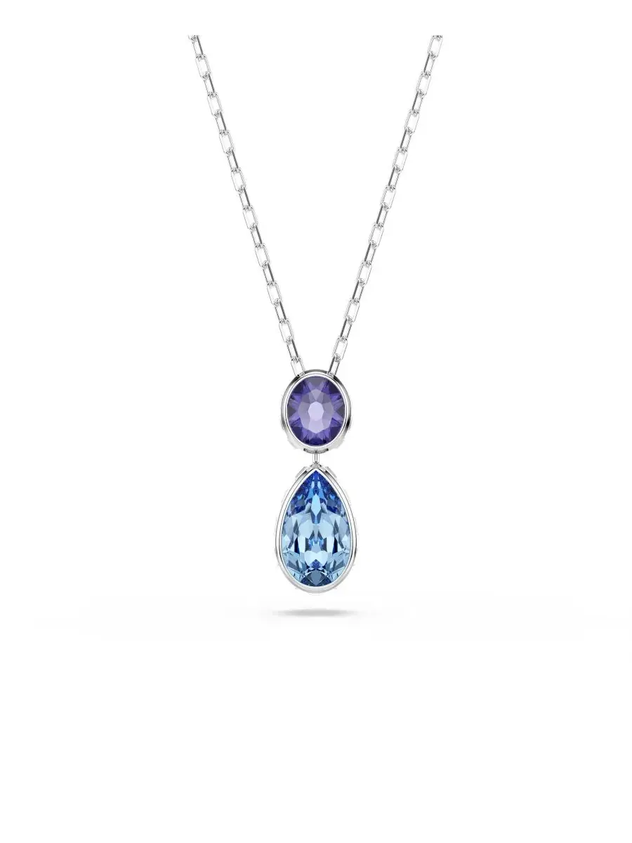 Подвеска с кристаллами Swarovski, Rhodium-Plated Chroma Pendant, Open Misce — изображение 1 из 9