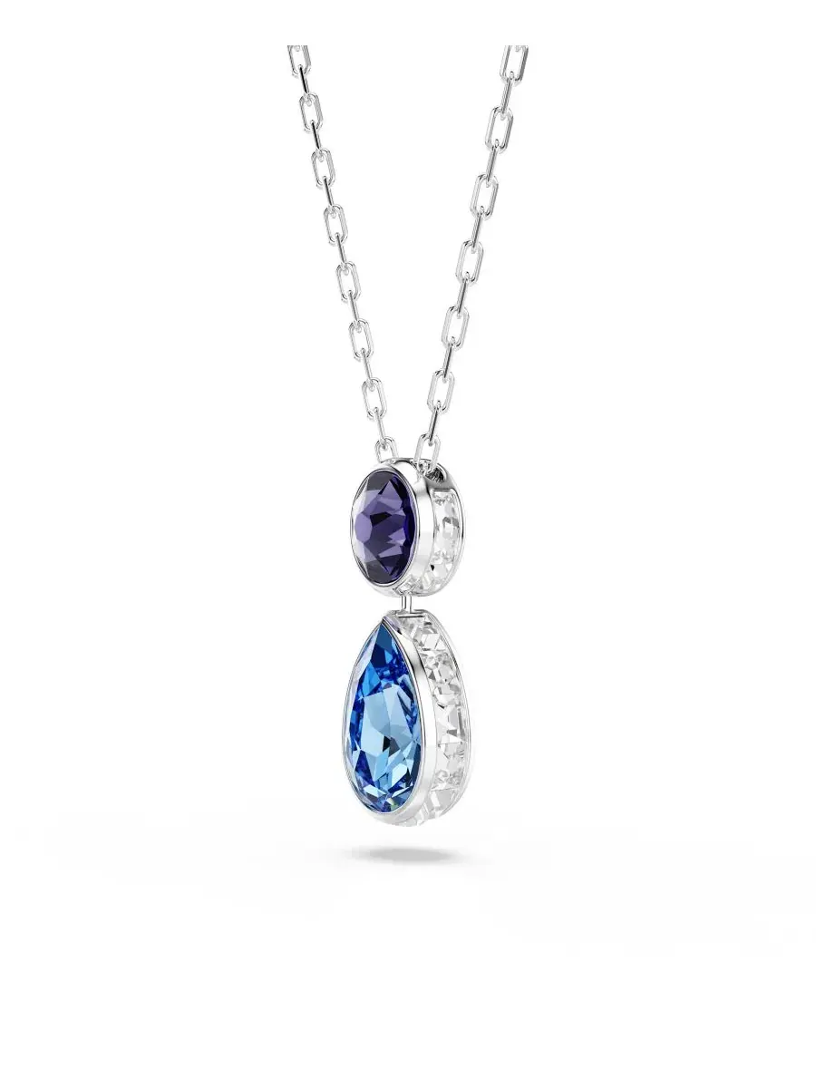 Подвеска с кристаллами Swarovski, Rhodium-Plated Chroma Pendant, Open Misce — изображение 3 из 9