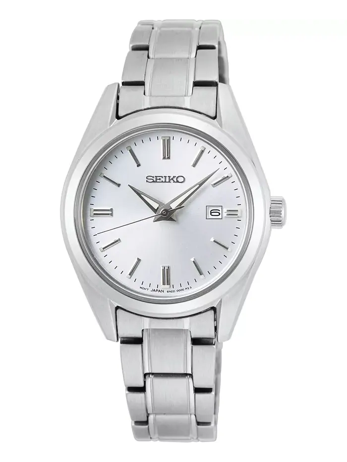 Женские наручные часы Essentials со стальным браслетом 29.8 мм Seiko — изображение 1 из 5