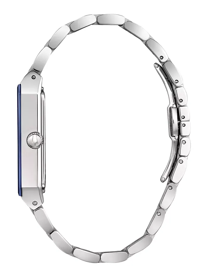 Мужские часы Futuro Diamond-Accent на стальном браслете 31x45 мм Bulova — изображение 2 из 5