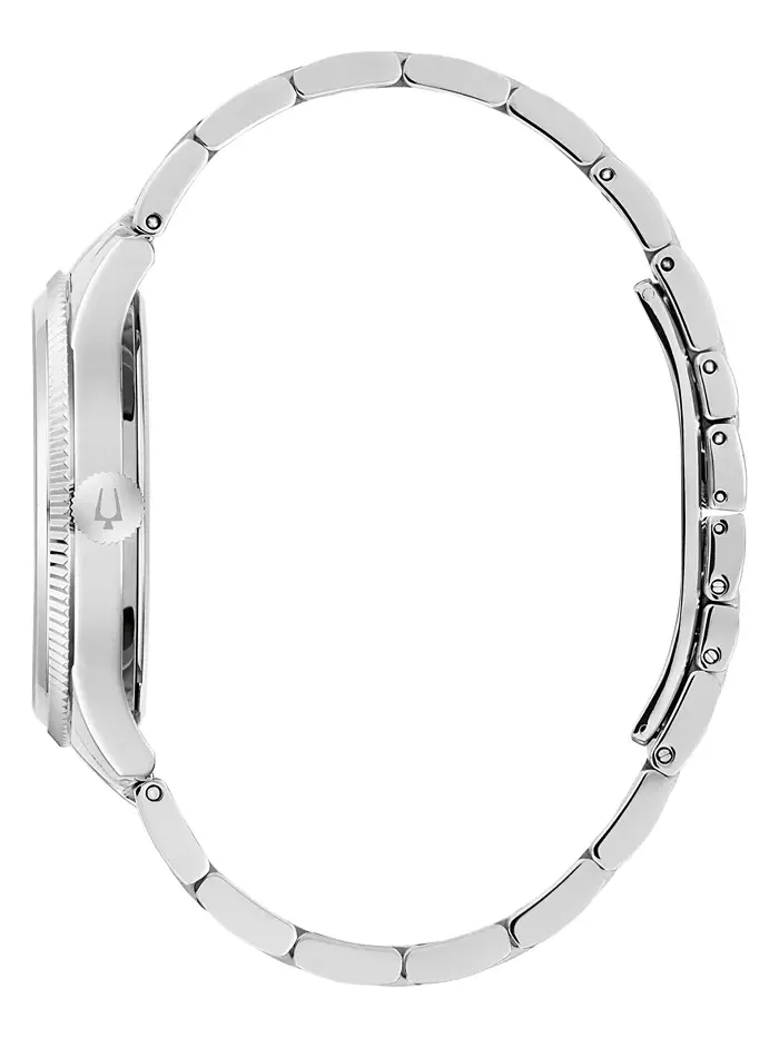 Мужские наручные часы 42 мм со стальным браслетом Bulova — изображение 2 из 3