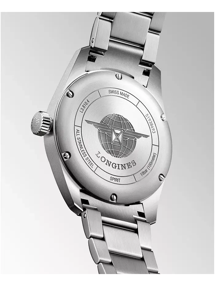 Мужские автоматические часы Spirit с хронографом, стальной браслет, 40 мм Longines — изображение 3 из 5