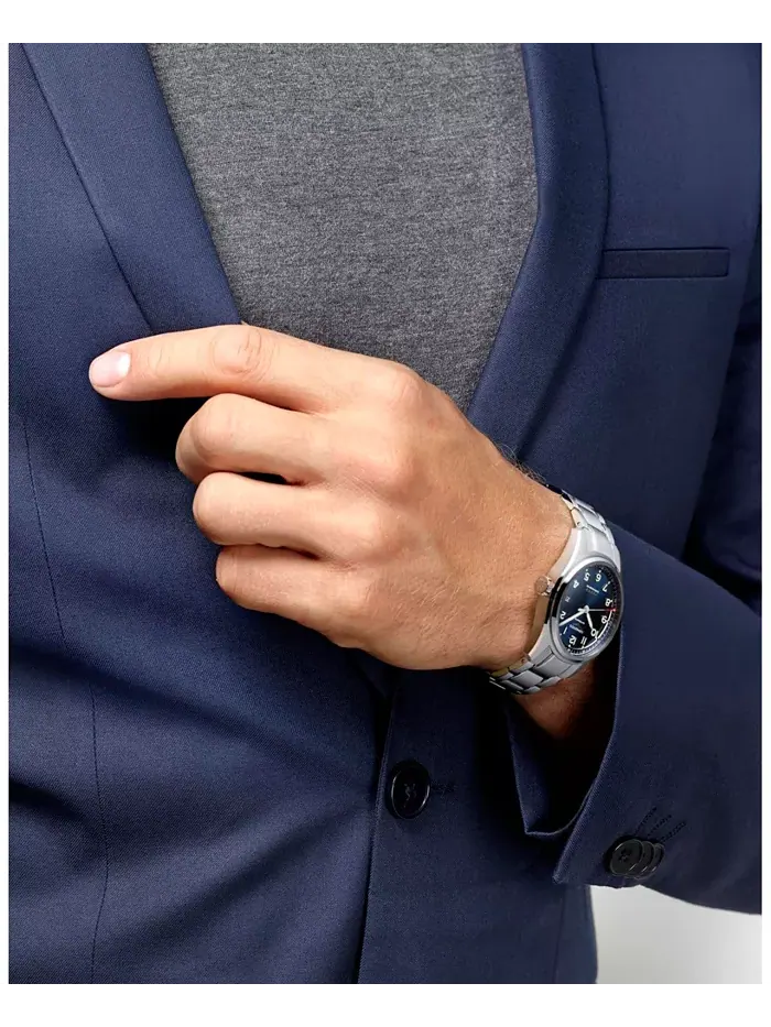 Мужские автоматические часы Spirit с хронографом, стальной браслет, 40 мм Longines — изображение 4 из 5