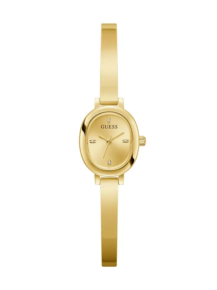 Женские золотистые аналоговые часы, 21 мм Guess