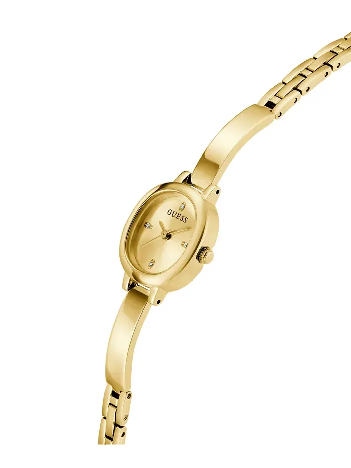 Женские золотистые аналоговые часы, 21 мм Guess — изображение 3 из 6