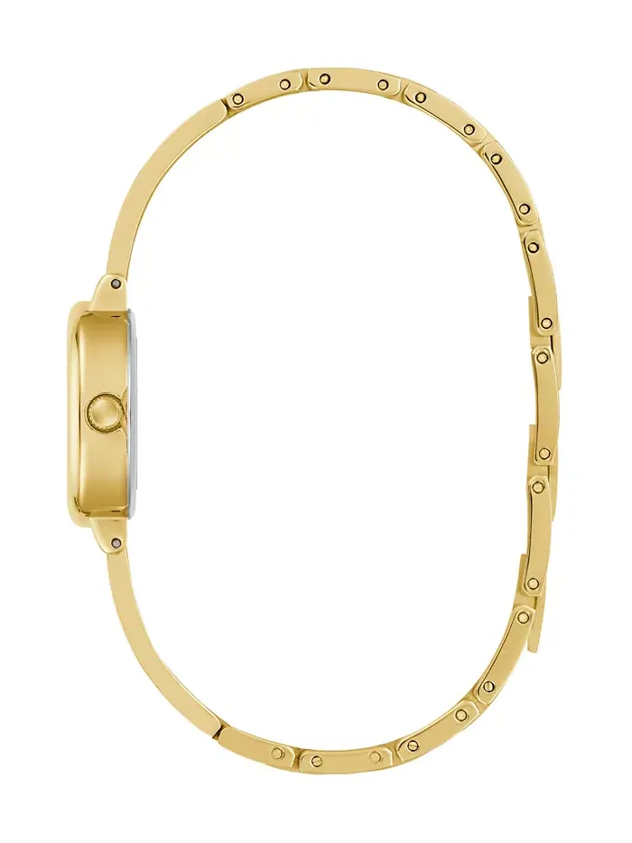 Женские золотистые аналоговые часы, 21 мм Guess — изображение 4 из 6