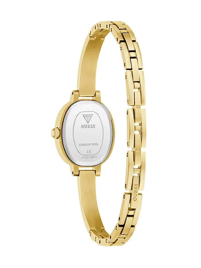 Женские золотистые аналоговые часы, 21 мм Guess — изображение 5 из 6