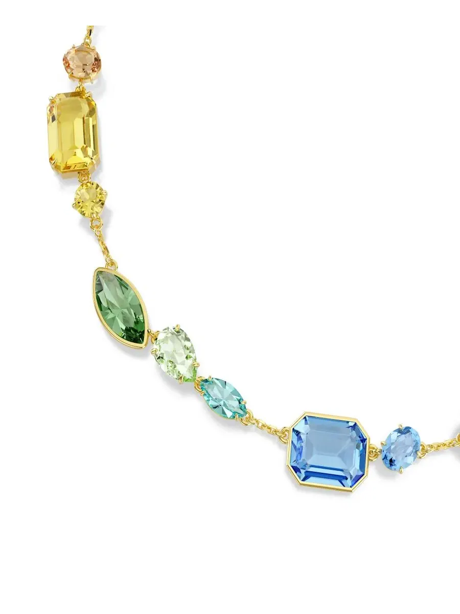 Ожерелье с кристаллами Swarovski, Gema, Gold-Tone Plated, Open Misce — изображение 2 из 6