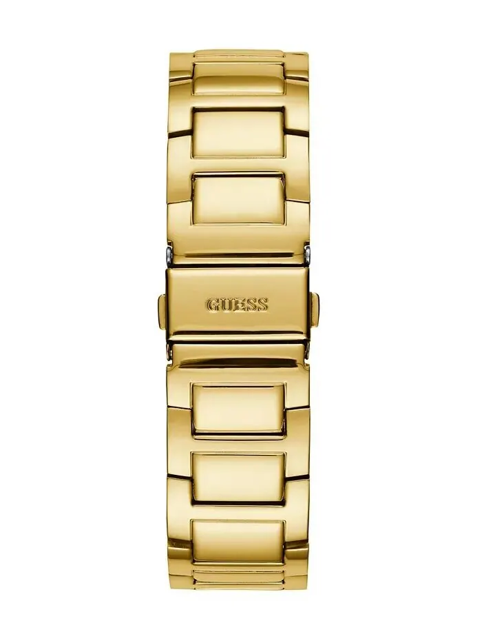 Часы-унисекс с золотистым браслетом из нержавеющей стали, 40 мм GUESS — изображение 3 из 4