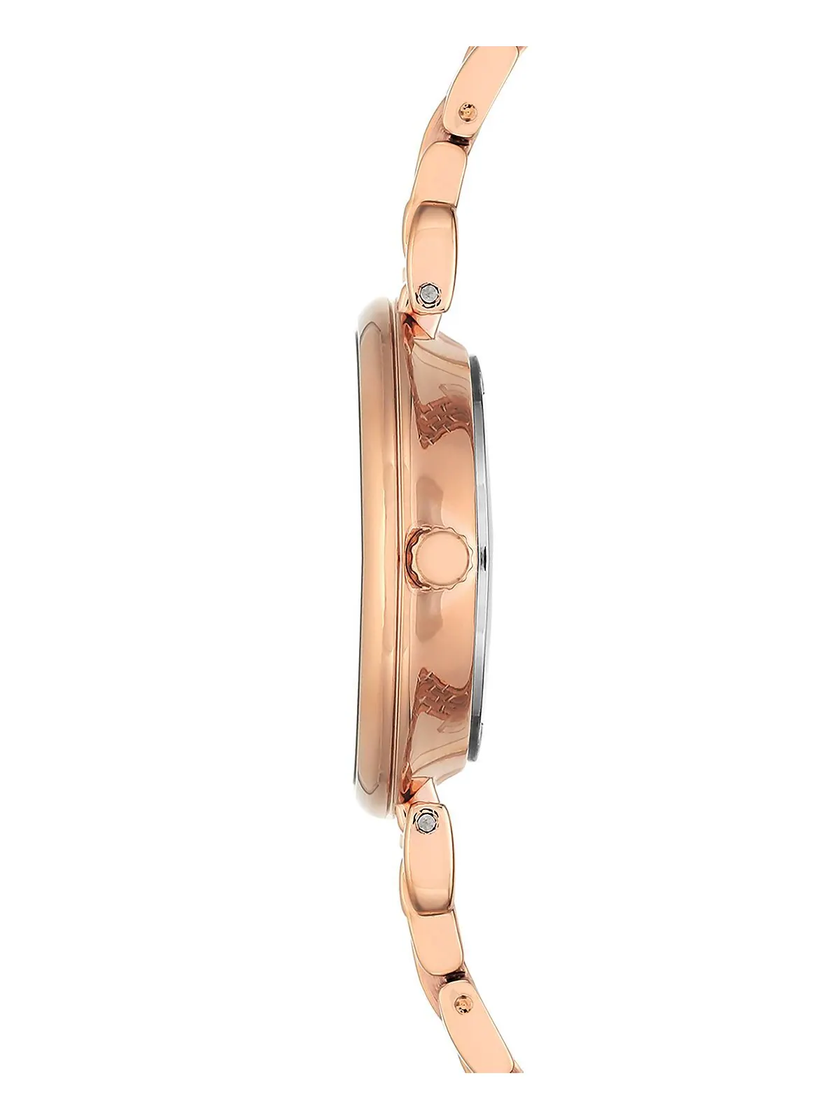 Женские часы-браслет цвета розового золота 30 мм Anne Klein — изображение 2 из 4, оттенок розовый золотистый