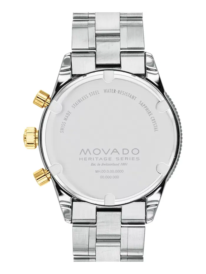 Мужские часы Calendoplan S Swiss Quartz Chronograph с хронографом, кварцевый механизм, корпус из — изображение 3 из 4