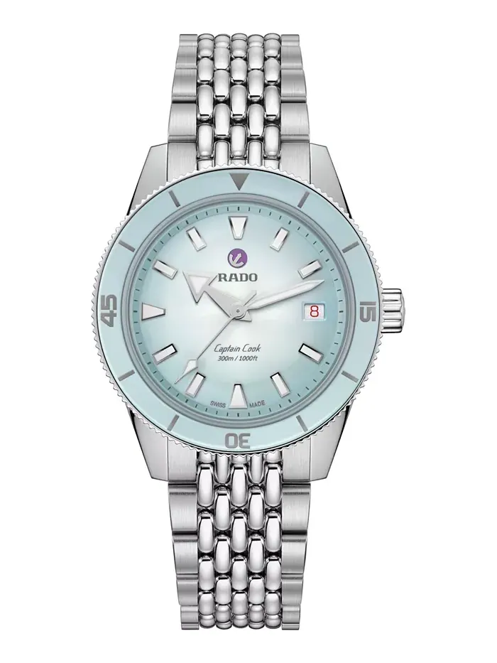 Мужские автоматические часы Swiss Automatic Captain Cook на стальном браслете, 39 мм Rado — изображение 1 из 4