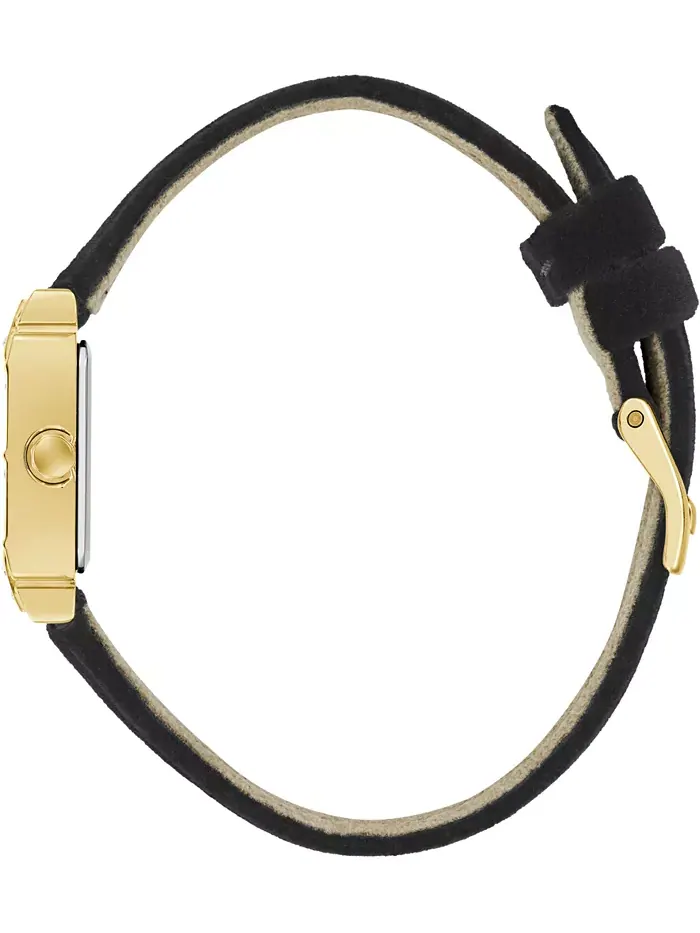 Женские аналоговые часы в черном и золотом тоне, 21 мм Guess — изображение 5 из 6