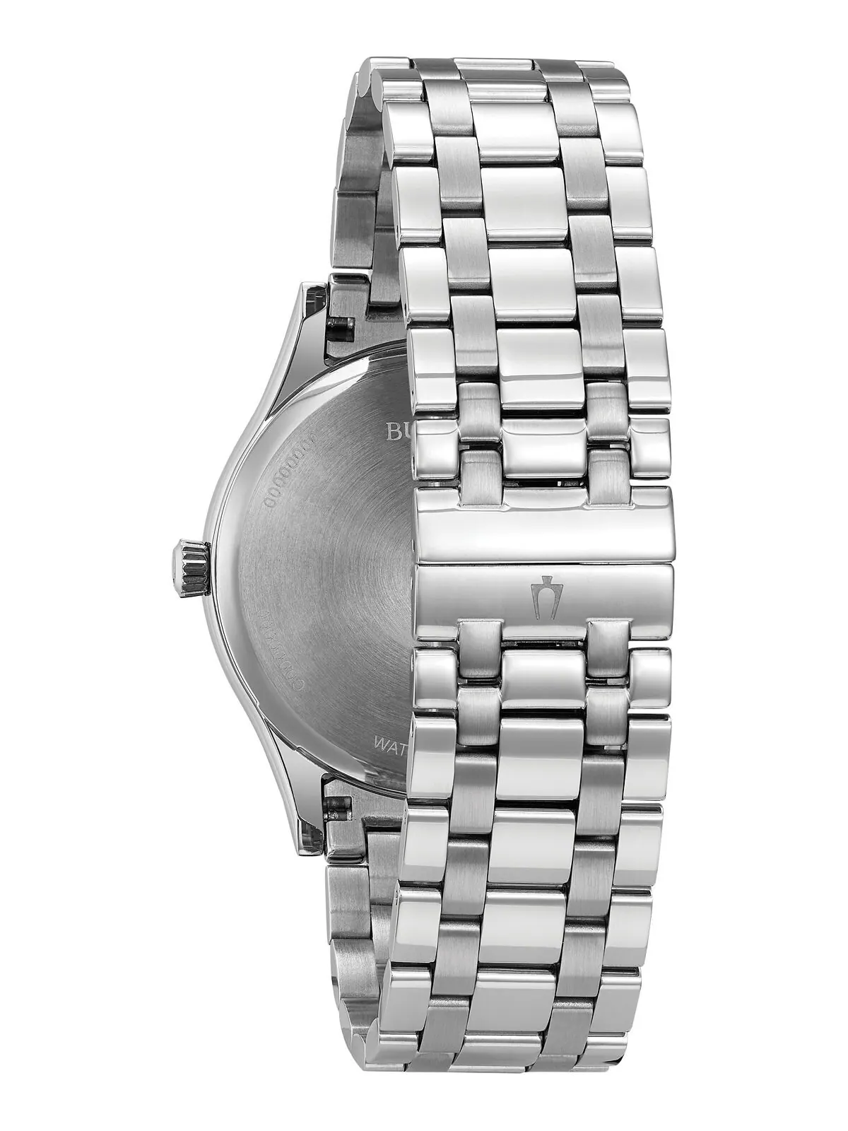Мужские часы-браслет из нержавеющей стали 40 мм 96B261 Bulova — изображение 3 из 4, оттенок серебряный