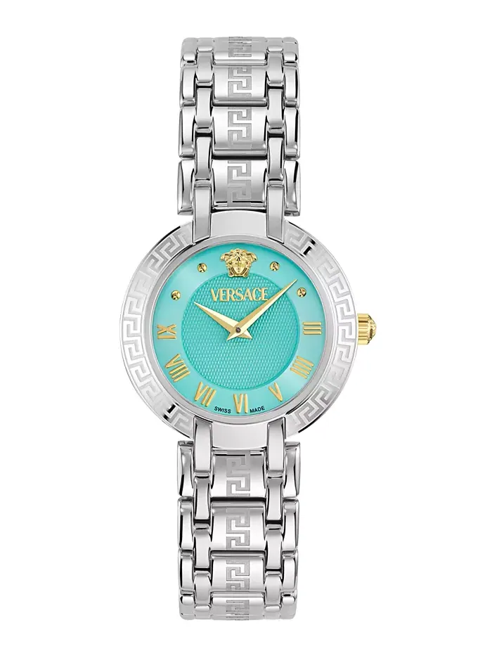 Женские часы Swiss Antlia с браслетом из нержавеющей стали 34mm Versace — изображение 1 из 3