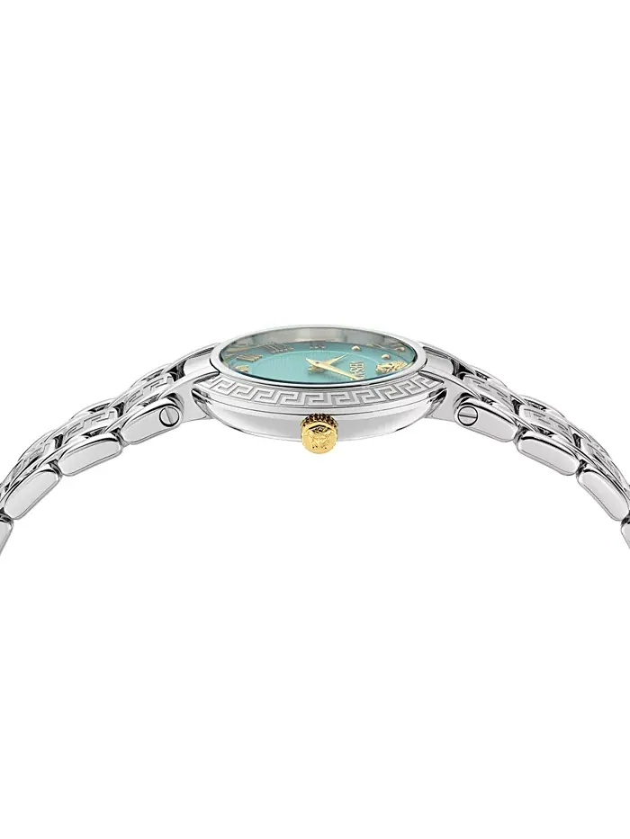 Женские часы Swiss Antlia с браслетом из нержавеющей стали 34mm Versace — изображение 2 из 3