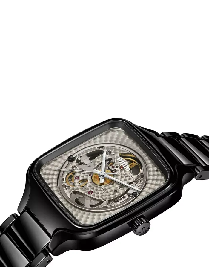 Унисекс-часы Swiss Automatic True Square x Kunihiko Morinaga Special Edition с черным керамическим — изображение 2 из 4