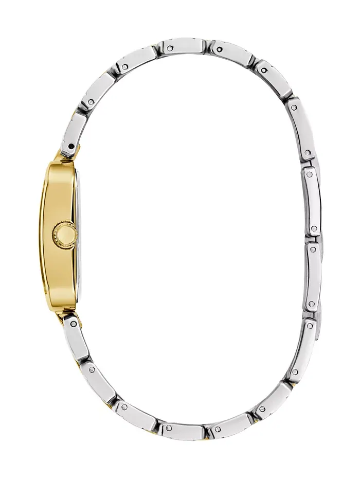 Женские аналоговые двухцветные стальные часы, 22 мм GUESS — изображение 2 из 8
