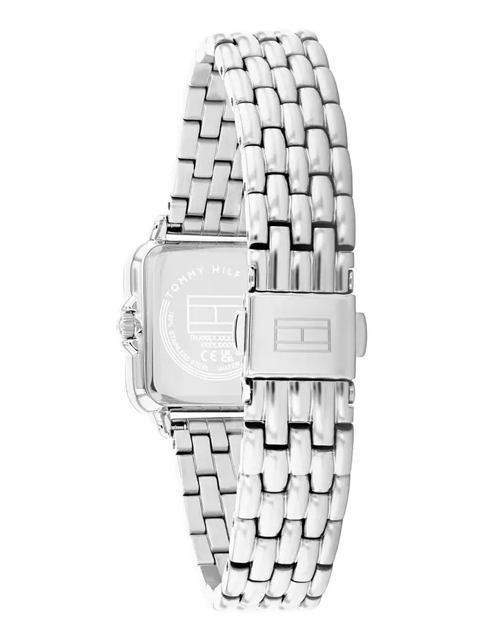 Женские часы-браслет Quartz Silver Tone из нержавеющей стали, 22.5 мм Tommy Hilfiger — изображение 3 из 5