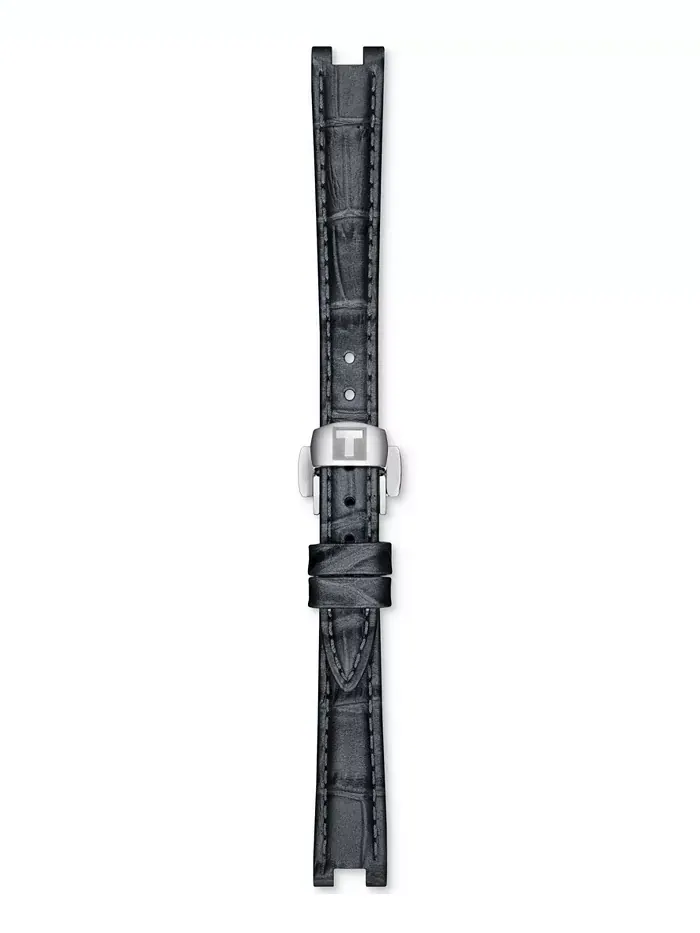 Женские часы Swiss Desir на черном кожаном ремешке, 28 мм Tissot — изображение 7 из 7