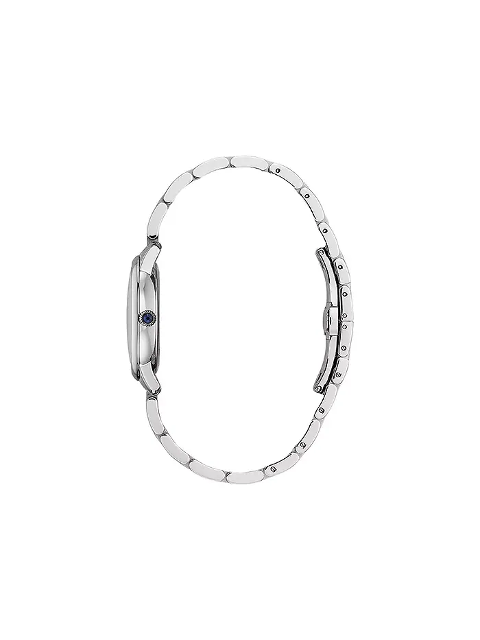 Женские часы-браслет Swiss Slimline Diamond (1/20 ct. t.w.) из нержавеющей стали, 30 мм Frederique — изображение 2 из 6