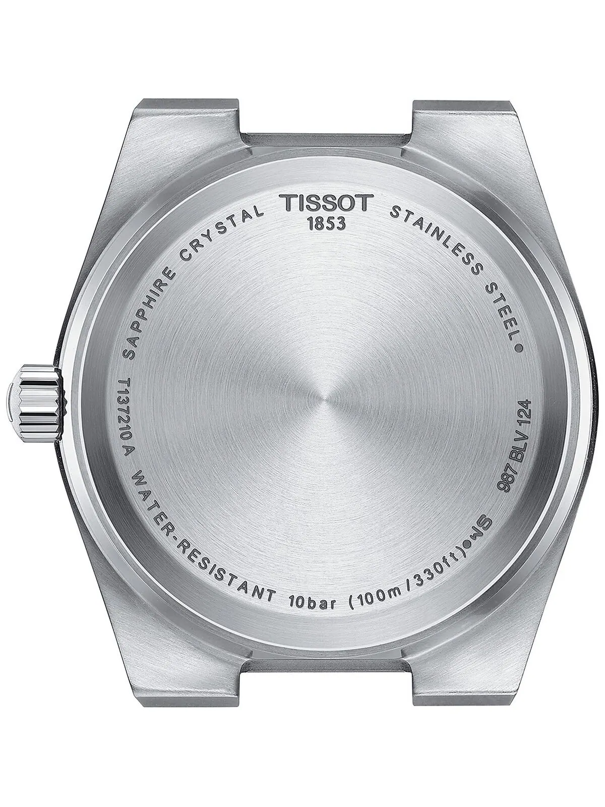 Часы-унисекс PRX с серебристым браслетом из нержавеющей стали, 35 мм Tissot — изображение 2 из 3, оттенок серебряный