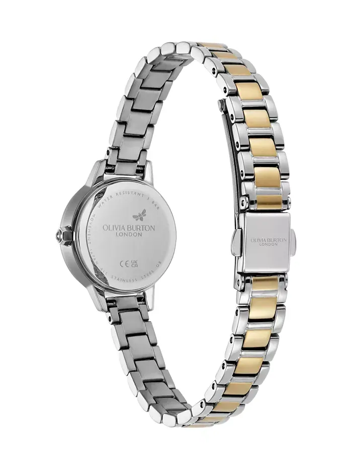 Женские мини-часы Classic Two-Tone с браслетом из нержавеющей стали, 23 мм Olivia Burton — изображение 4 из 8