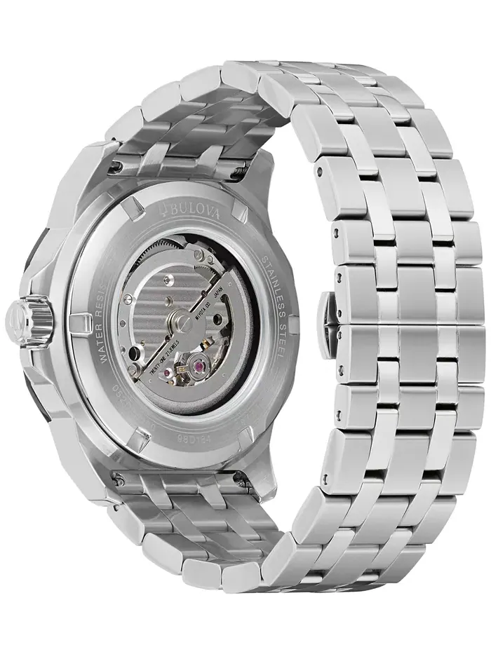 Мужские автоматические часы Marine Star Marc Anthony на стальном браслете, 45 мм Bulova — изображение 3 из 3
