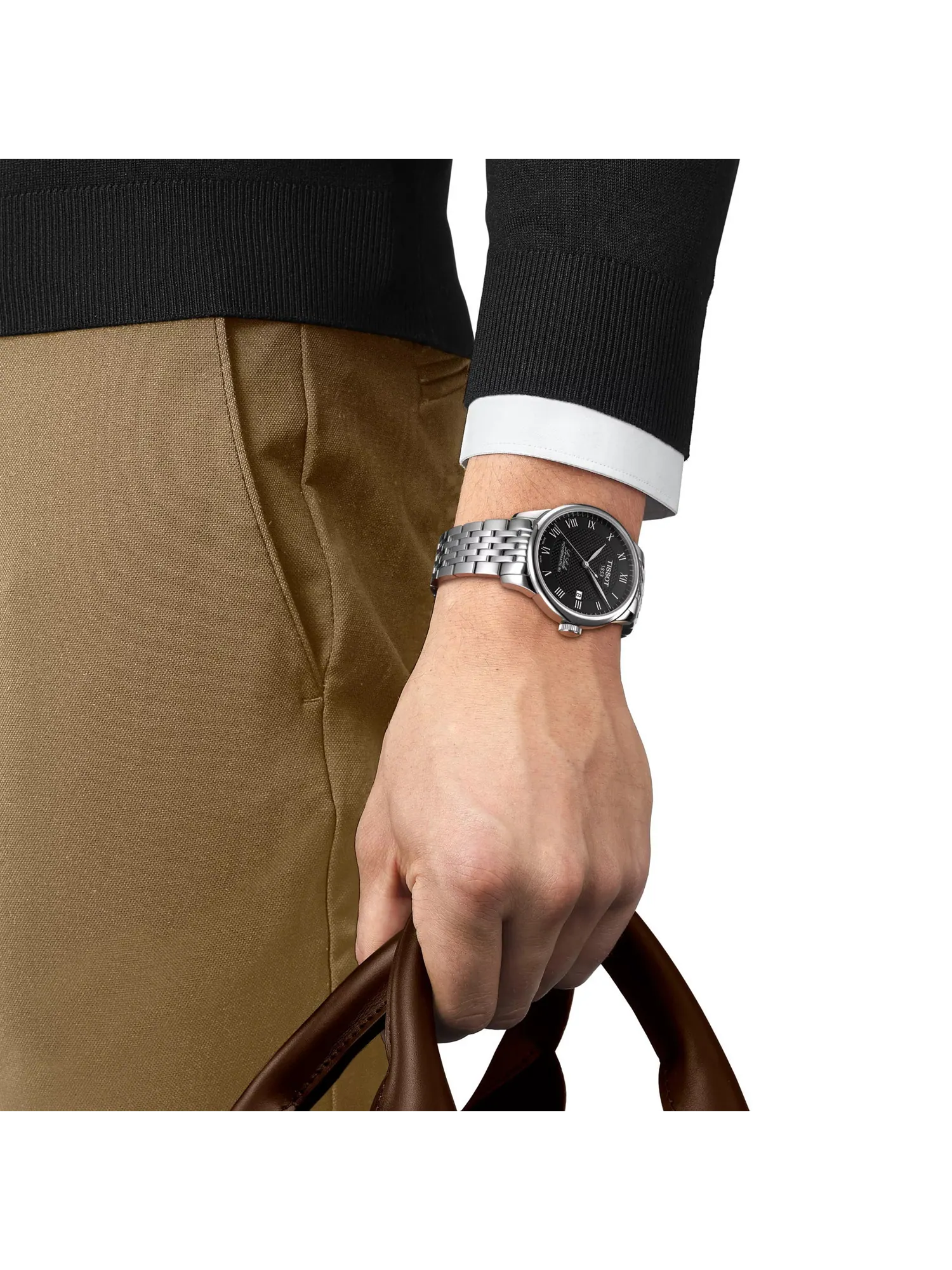 Часы Tissot Le Locle, черный циферблат — изображение 2 из 7