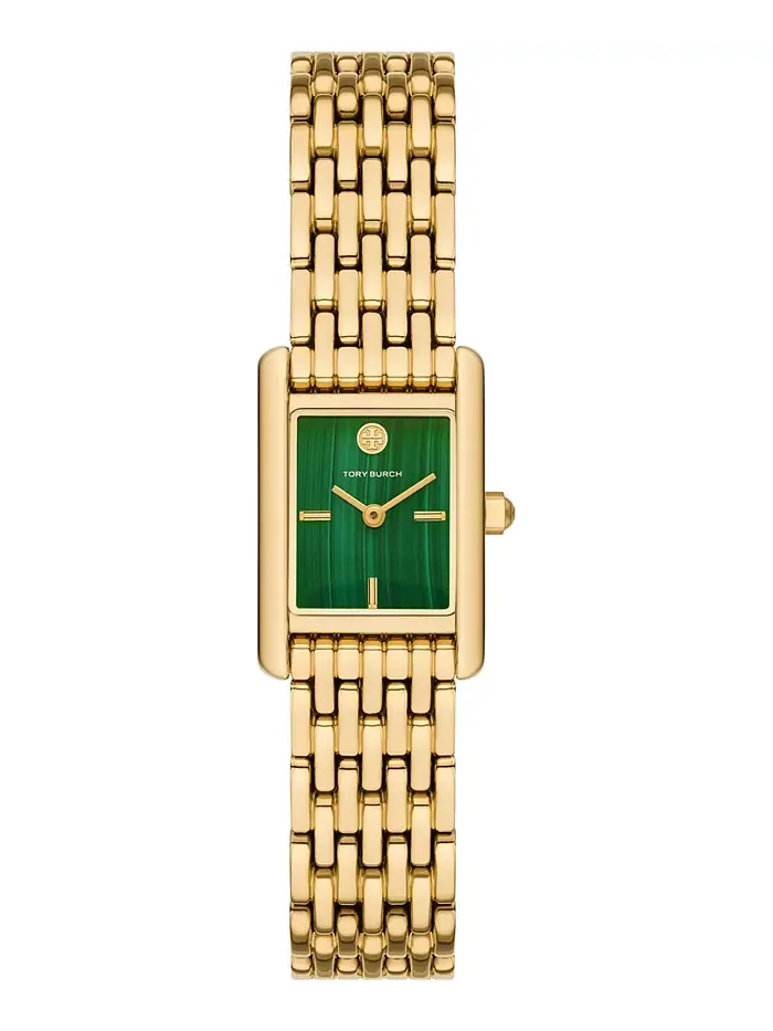 Женские часы-браслет The Eleanor из нержавеющей стали с позолотой, 28 мм Tory Burch