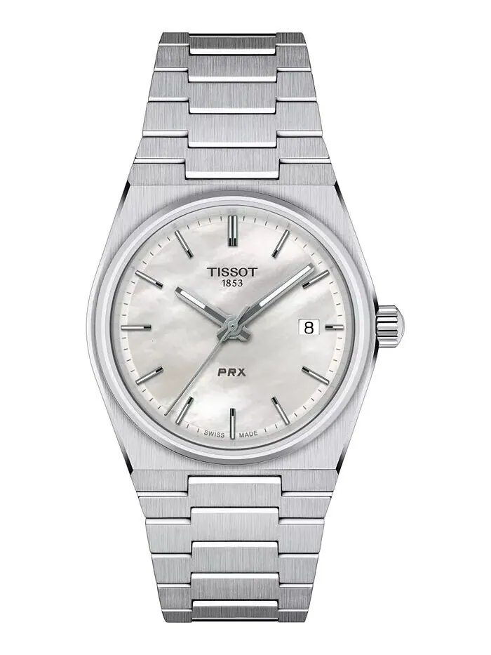 Женские швейцарские часы PRX с браслетом из нержавеющей стали, 35 мм Tissot — изображение 1 из 5