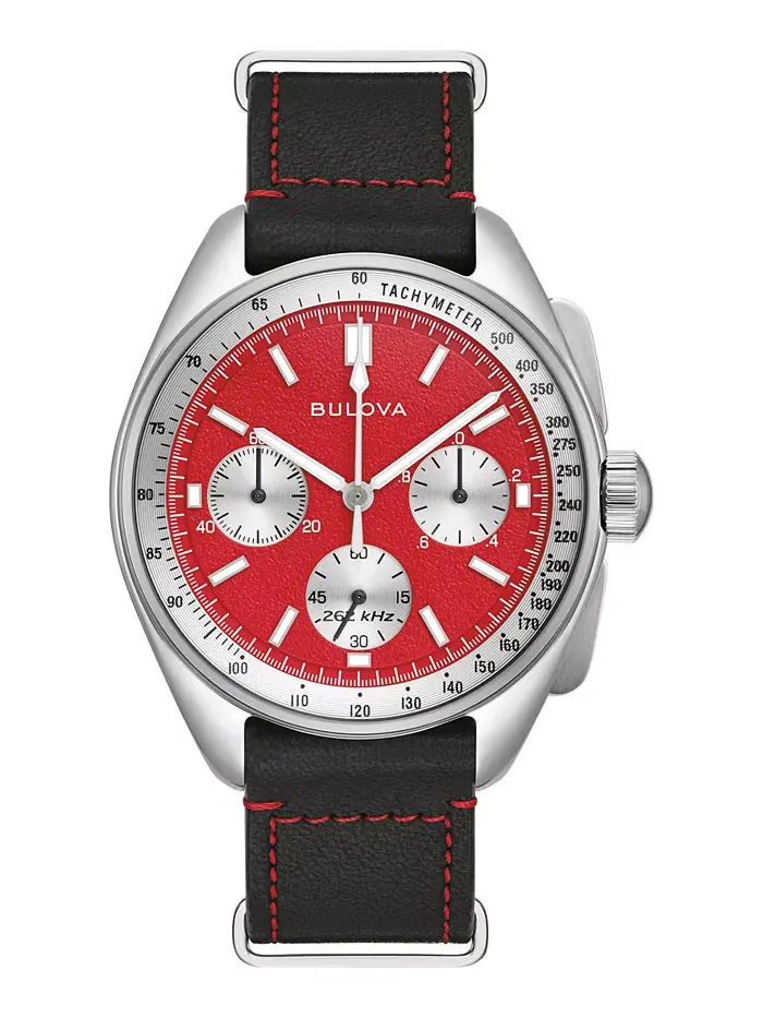 Мужские хронографические часы Lunar Pilot на стальном браслете, 44 мм Bulova — изображение 5 из 10