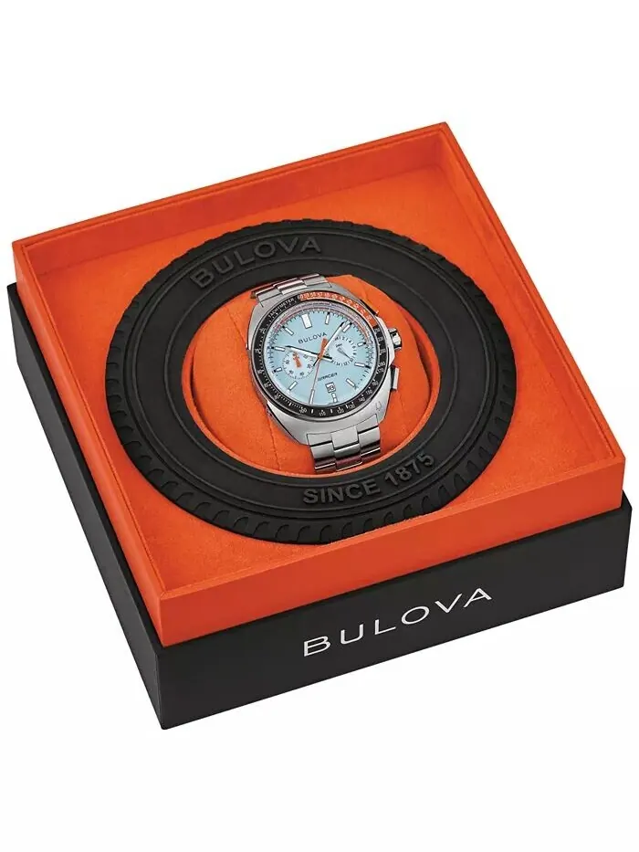 Мужские часы-хронограф Racer с браслетом из нержавеющей стали, 42 мм Bulova — изображение 4 из 4