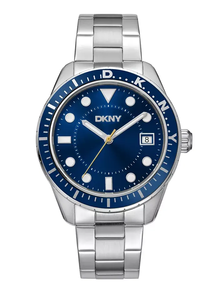 Мужские часы Crosby Sport с браслетом из нержавеющей стали, 42 мм DKNY