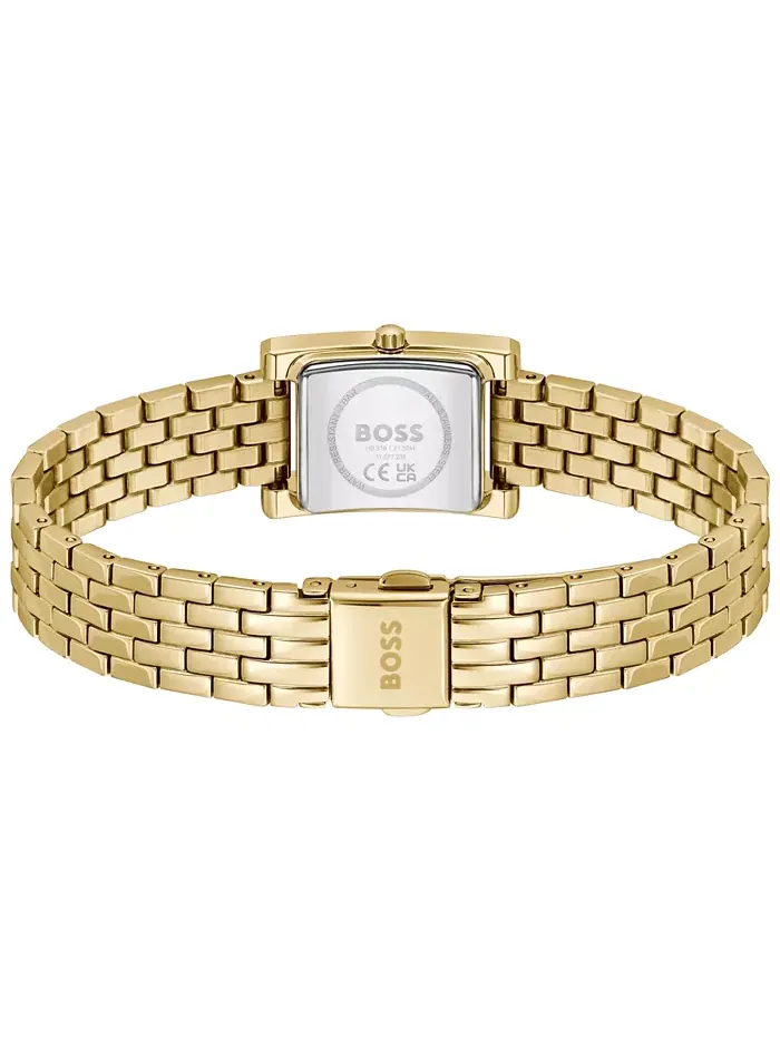 Женские часы Lucy Precious Quartz Basic Mini Ionic Plated тонкий золотой стальной корпус, 18.50 мм — изображение 3 из 4