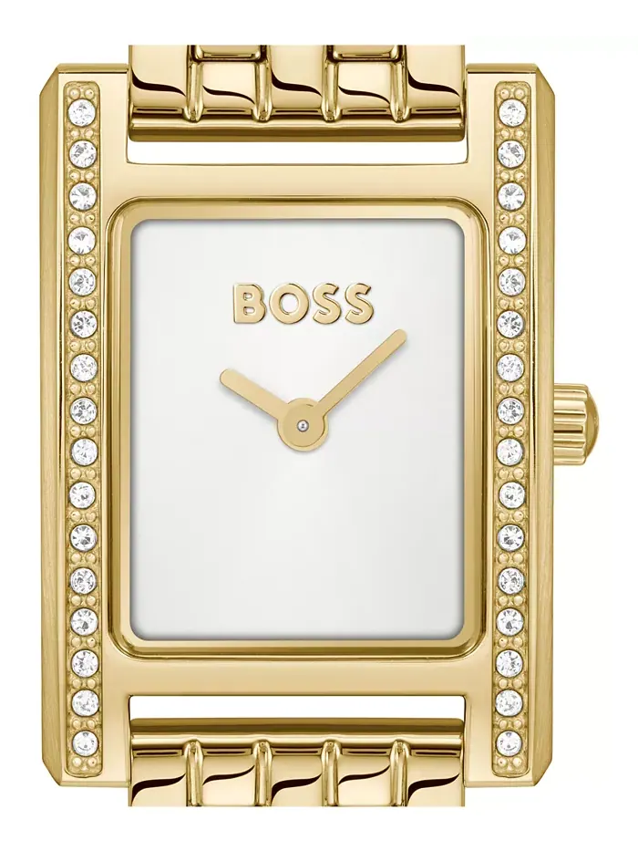 Женские часы Lucy Precious Quartz Basic Mini Ionic Plated тонкий золотой стальной корпус, 18.50 мм — изображение 4 из 4
