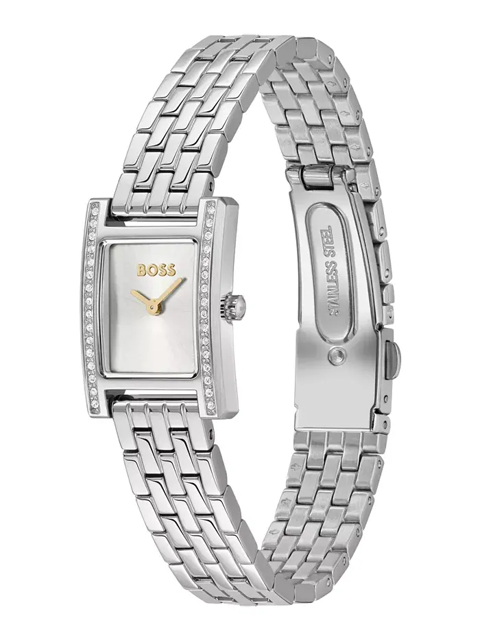 Женские часы Lucy Precious Quartz Basic Mini из нержавеющей стали, 18,50 мм Hugo Boss — изображение 2 из 3