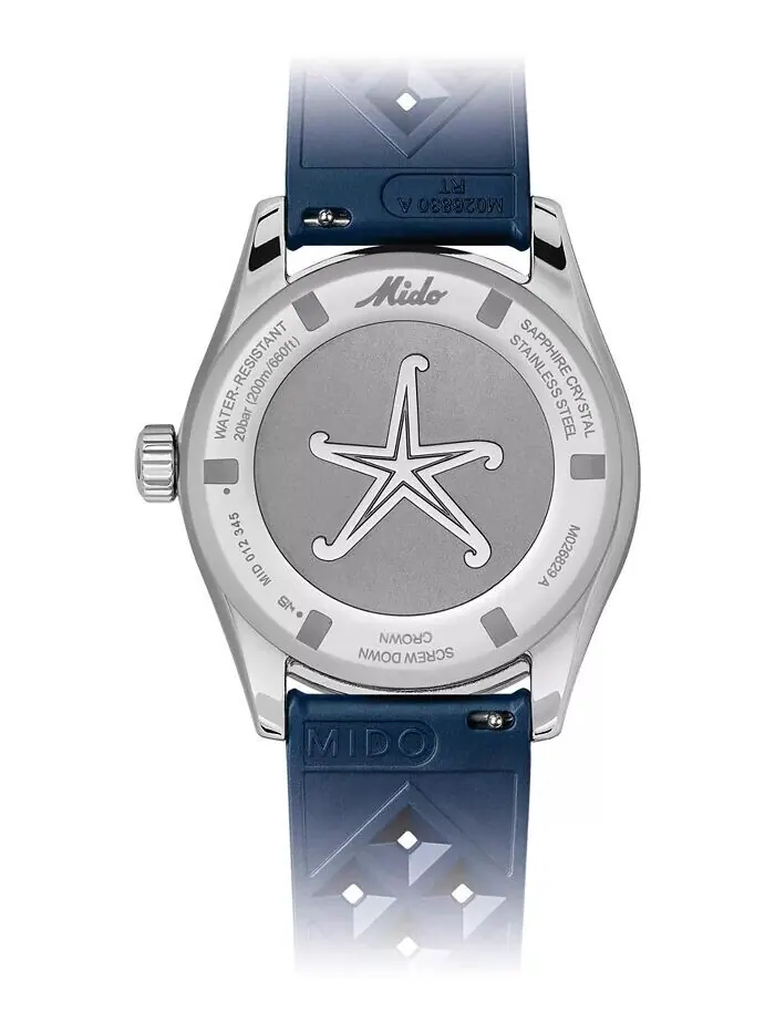 Швейцарские автоматические часы унисекс Ocean Star Decompression Worldtimer с синим каучуковым — изображение 2 из 4