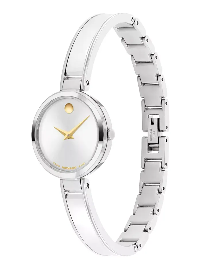 Женские часы Moda Swiss Quartz из нержавеющей стали, 24 мм Movado — изображение 2 из 4