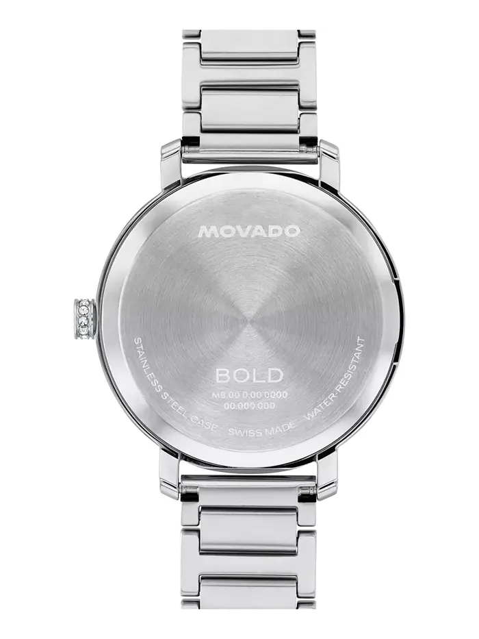 Женские часы Bold Evolution 2.0 Swiss Quartz из нержавеющей стали, 34 мм Movado — изображение 3 из 3
