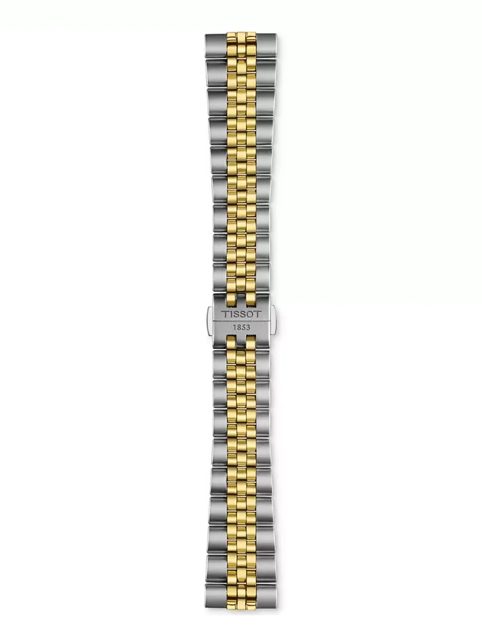 Мужские часы Swiss Ballade с двухцветным браслетом из нержавеющей стали, 40 мм Tissot — изображение 4 из 5