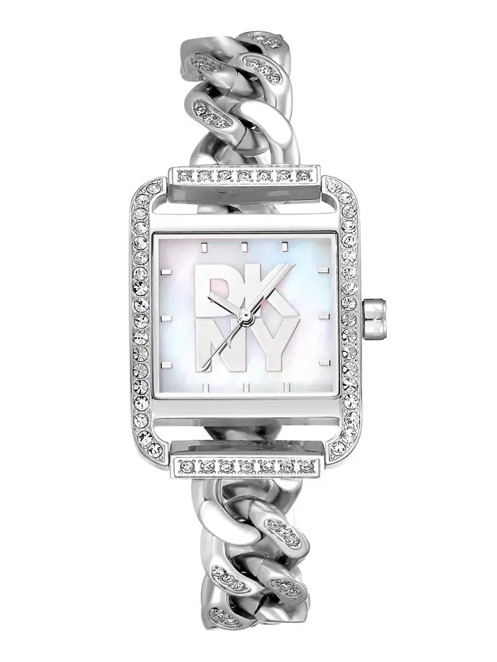 Женские наручные часы City Glitz из нержавеющей стали, 35 мм DKNY