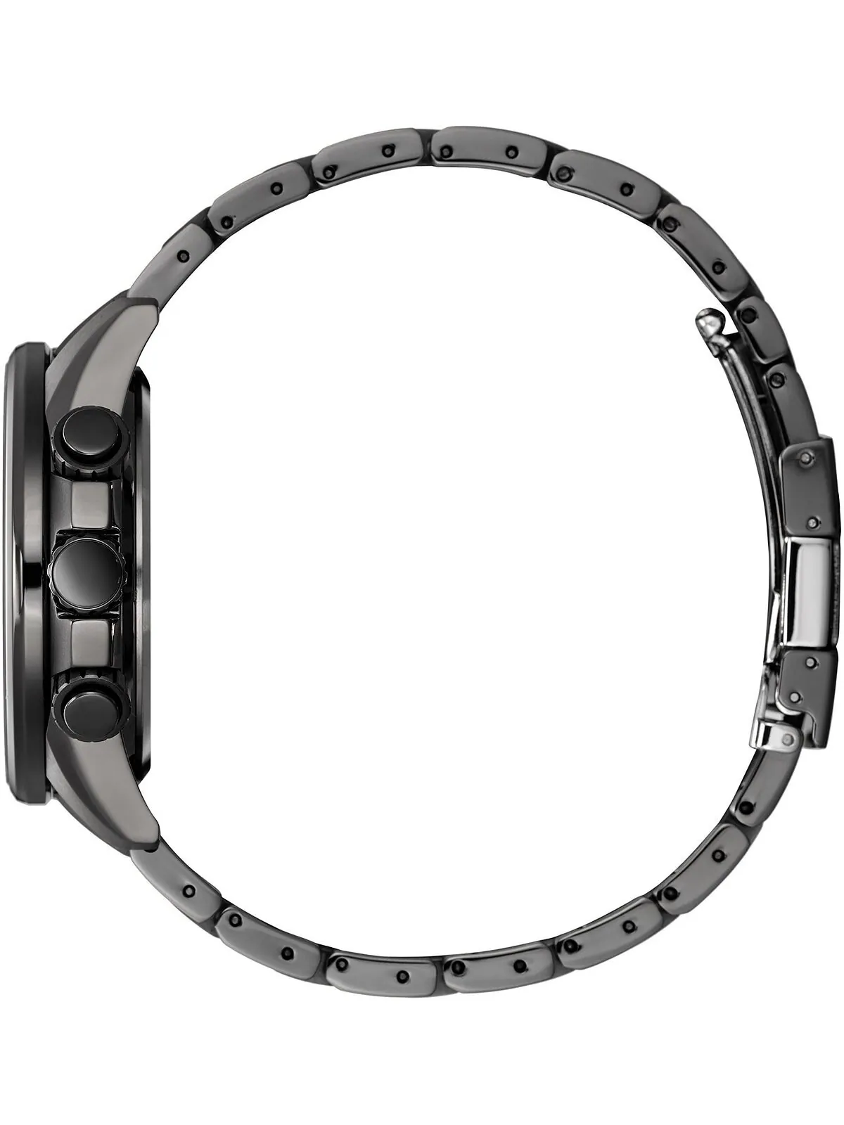 Мужские часы Eco-Drive PCAT серые с браслетом из нержавеющей стали, 43 мм Citizen — изображение 2 из 4, оттенок серый