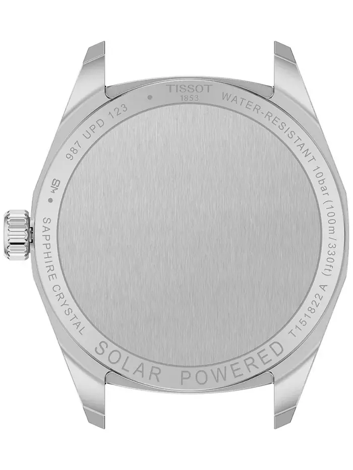 Женские часы Swiss PRC 100 Solar на стальном браслете 34mm Tissot — изображение 3 из 6