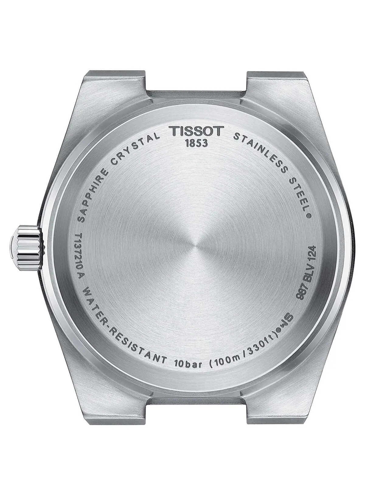 Часы унисекс Swiss PRX с браслетом из нержавеющей стали 35 мм Tissot — изображение 3 из 5, оттенок серебряный