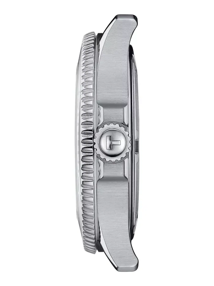 Унисекс-часы Seastar на стальном браслете серебристого цвета, 36 мм Tissot — изображение 3 из 7