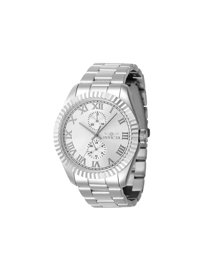 Мужские часы 47421 Specialty Quartz с многофункциональным серебристым циферблатом Invicta