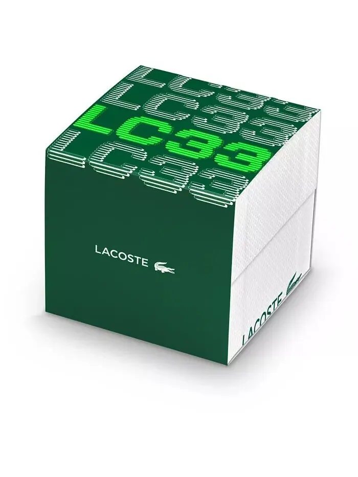 Мужские часы LC33 с синим силиконовым ремешком 45 мм Lacoste — изображение 8 из 9